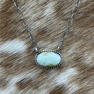 Native Palomino Oval Bar Necklace